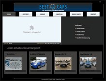 Tablet Screenshot of best-cars.at